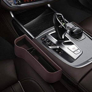 Planet Gates Universal Cup Holder Seat Crevice Drink Storage Rack Car Cup Holder Seat Gap Organizer Pocket Storage Multi-functional Slot Box