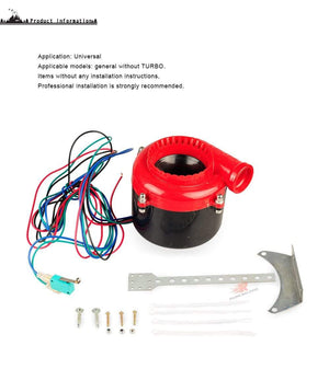 Planet Gates Universal Electronic Turbo Car Fake Dump Valve Electronic Turbo Blow Off Valve Blow Off Analog Sound BOV