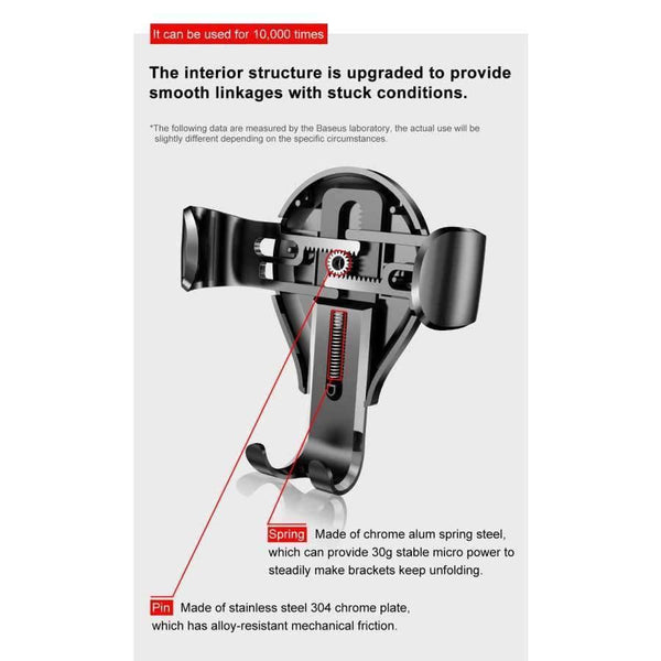 Planet Gates Universal Gravity Car Phone Holder Sucker Suction Cup Windshield Car Holder For iPhone XS X Samsung S9 Phone Holder Stand