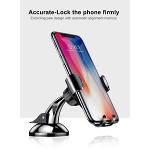 Planet Gates Universal Gravity Car Phone Holder Sucker Suction Cup Windshield Car Holder For iPhone XS X Samsung S9 Phone Holder Stand