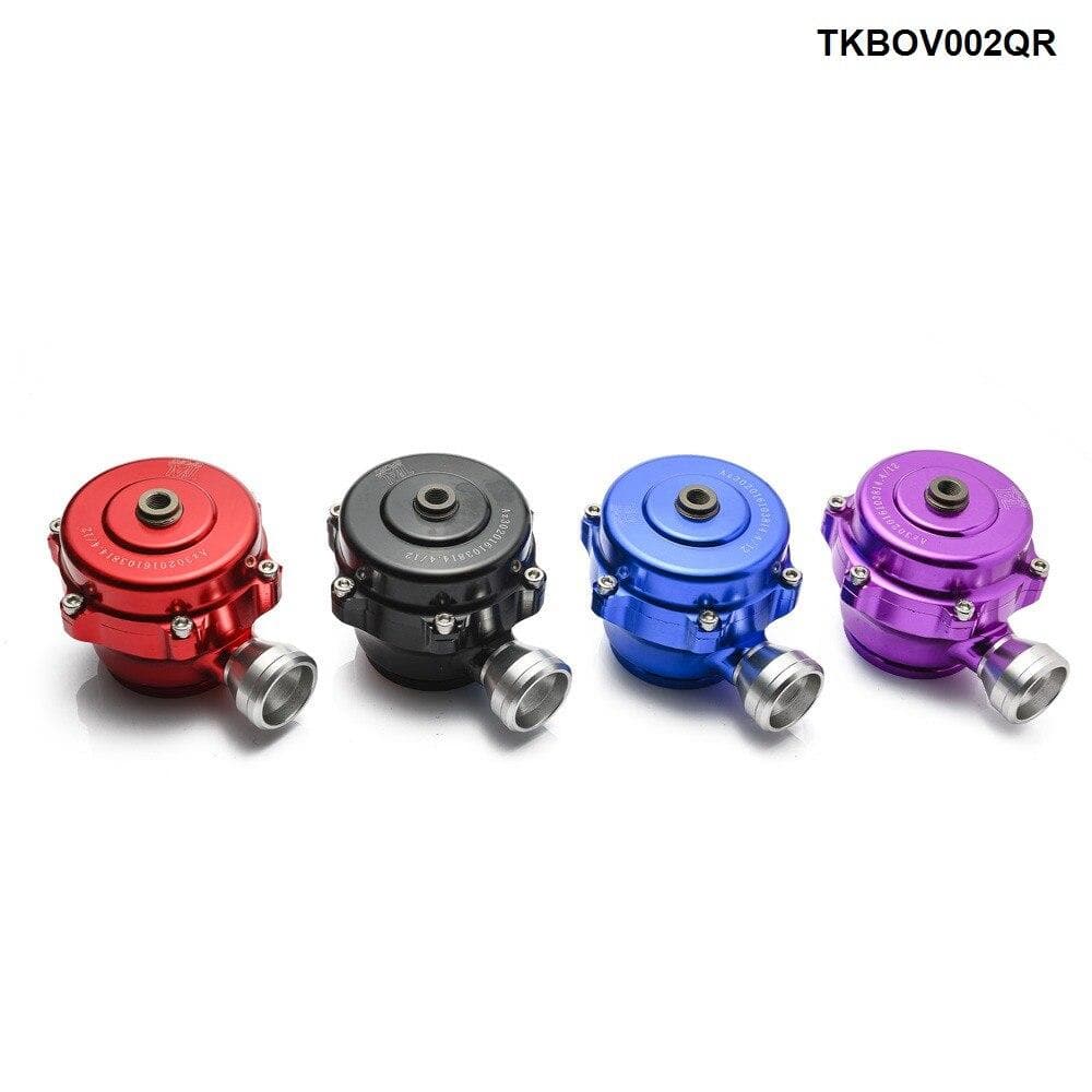 Planet Gates Universal Jdm 50mm V Band Blow Off Valve BOV QR Typer w/ Weld On Aluminum Flange w/logo TKBOV002QR