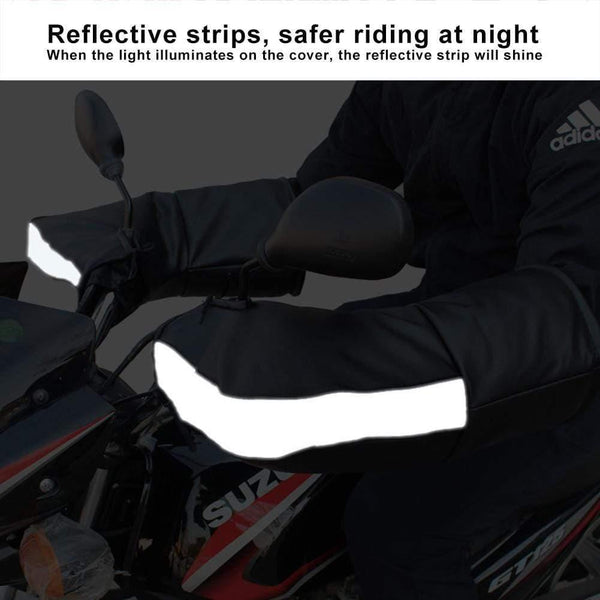 Planet Gates Universal Motorcycle Bike Handle Bar Gloves Winter Warm Scooter Quad Bike Windproof Handle Bar Gloves Protector Cover