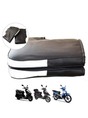Planet Gates Universal Motorcycle Bike Handle Bar Gloves Winter Warm Scooter Quad Bike Windproof Handle Bar Gloves Protector Cover