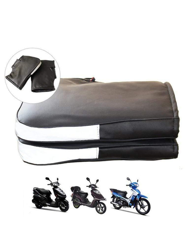 Planet Gates Universal Motorcycle Bike Handle Bar Gloves Winter Warm Scooter Quad Bike Windproof Handle Bar Gloves Protector Cover