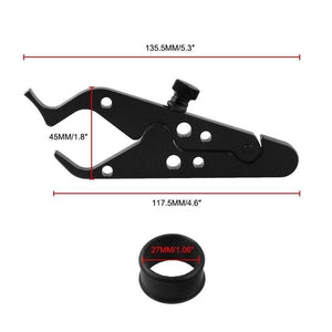 Planet Gates Universal motorcycle cruise control with help closure for stress relief long lasting grip black OT312