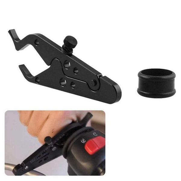 Planet Gates Universal motorcycle cruise control with help closure for stress relief long lasting grip black OT312