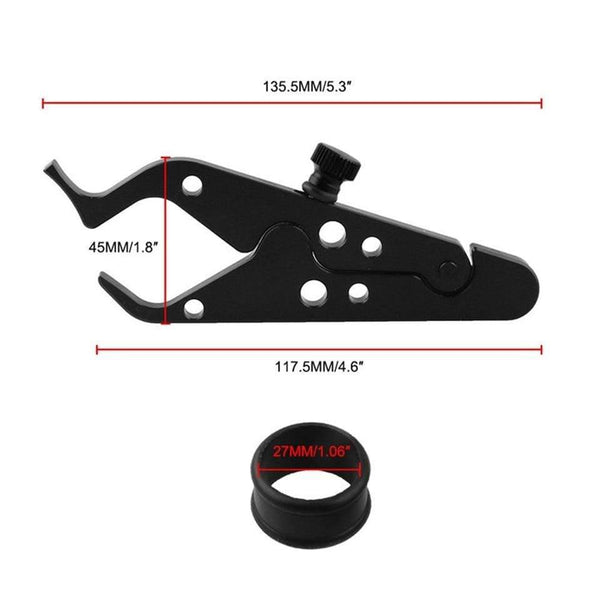 Planet Gates Universal motorcycle cruise control with help closure for stress relief long lasting grip black OT312