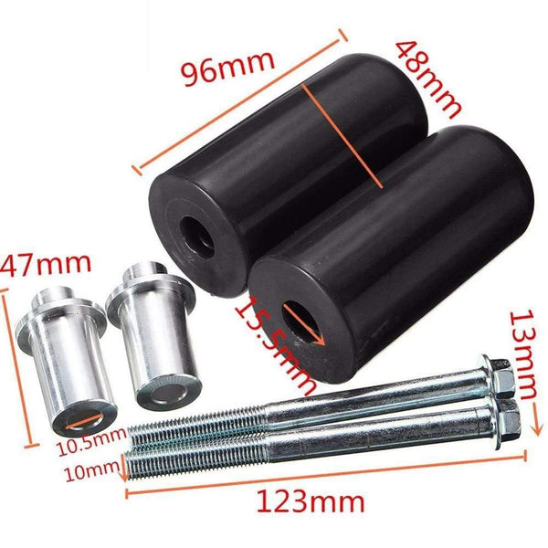 Planet Gates Universal Motorcycle Frame Sliders Anti Crash Protector Protection Moto For Yamaha Honda Suzuki Accessories