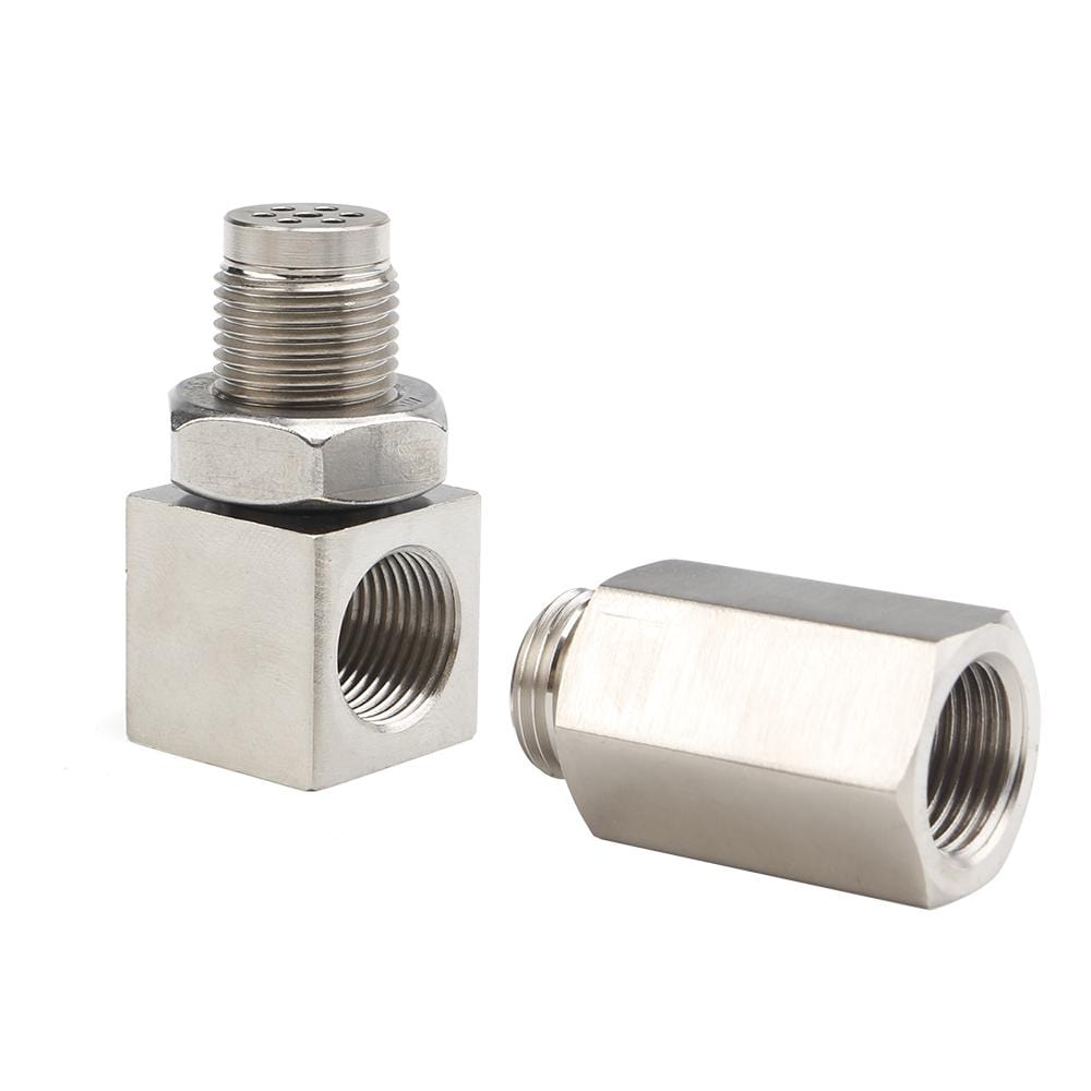 Planet Gates Universal Oxygen Sensor Extender 90 Degree 02 Bung Extension Catalytic Converter O2 Oxygen Sensor Spacer