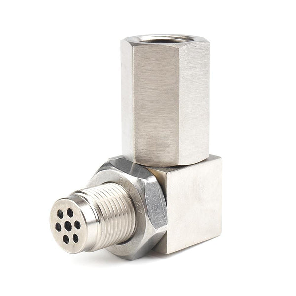 Planet Gates Universal Oxygen Sensor Extender 90 Degree 02 Bung Extension Catalytic Converter O2 Oxygen Sensor Spacer