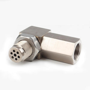 Planet Gates Universal Oxygen Sensor Extender 90 Degree 02 Bung Extension Catalytic Converter O2 Oxygen Sensor Spacer