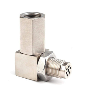 Planet Gates Universal Oxygen Sensor Extender 90 Degree 02 Bung Extension Catalytic Converter O2 Oxygen Sensor Spacer
