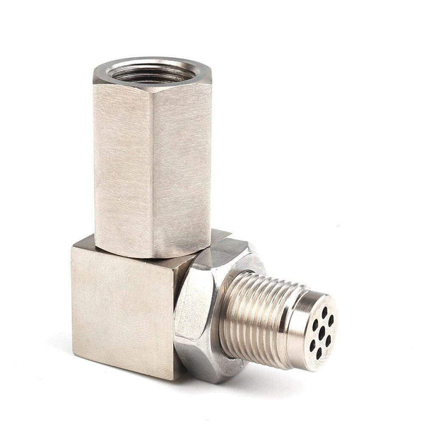 Planet Gates Universal Oxygen Sensor Extender 90 Degree 02 Bung Extension Catalytic Converter O2 Oxygen Sensor Spacer