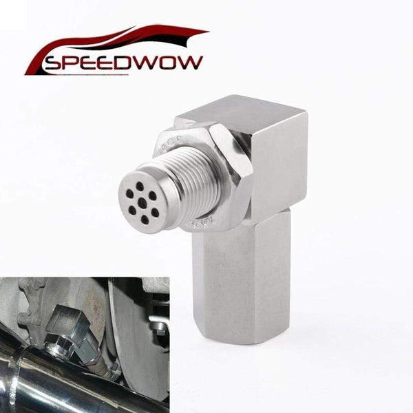 Planet Gates Universal Oxygen Sensor Extender 90 Degree 02 Bung Extension Catalytic Converter O2 Oxygen Sensor Spacer