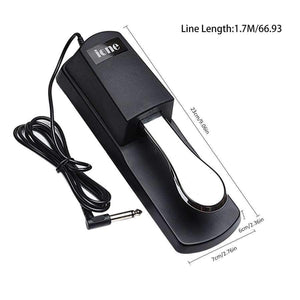 Planet Gates Universal Piano Keyboards Sustain Foot Pedal Musical Instruments Professional
