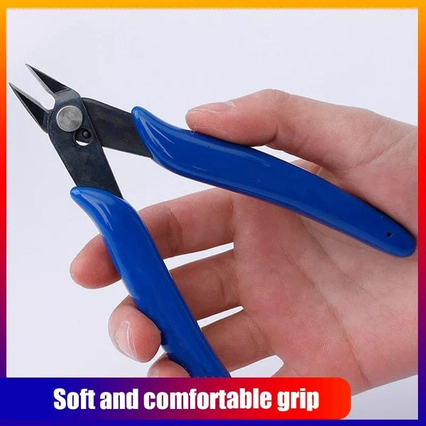 Planet Gates Universal Pliers Multi Functional Tools Electrical Wire Cable Cutters Cutting Side Snips Flush Stainless Steel Nipper Hand Tools