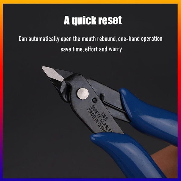 Planet Gates Universal Pliers Multi Functional Tools Electrical Wire Cable Cutters Cutting Side Snips Flush Stainless Steel Nipper Hand Tools