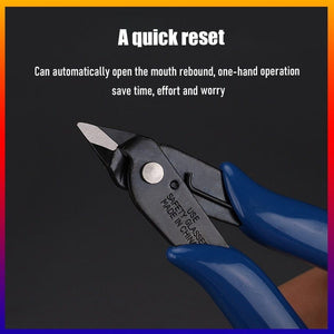 Planet Gates Universal Pliers Multi Functional Tools Electrical Wire Cable Cutters Cutting Side Snips Flush Stainless Steel Nipper Hand Tools