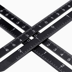 Planet Gates Universal Six-fold Ruler Tile Hole Locator High-precision Adjustable Hole Ruler Tile Wall Brick Auxiliary Tools