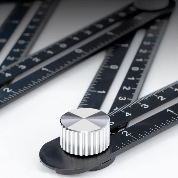 Planet Gates Universal Six-fold Ruler Tile Hole Locator High-precision Adjustable Hole Ruler Tile Wall Brick Auxiliary Tools