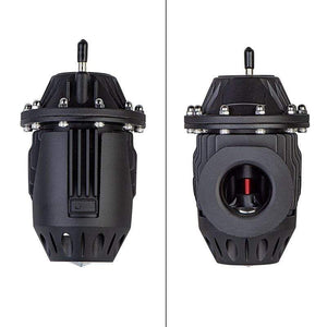 Planet Gates Universal SQV 4 Turbo Blow Off Valve for HKS VI SSQV BOV Aluminum Pull-Type With Adapter Black Silver Original Box