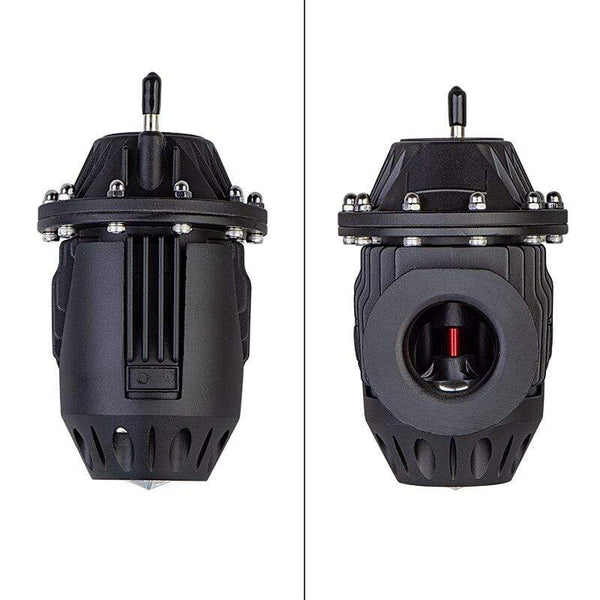 Planet Gates Universal SQV 4 Turbo Blow Off Valve for HKS VI SSQV BOV Aluminum Pull-Type With Adapter Black Silver Original Box