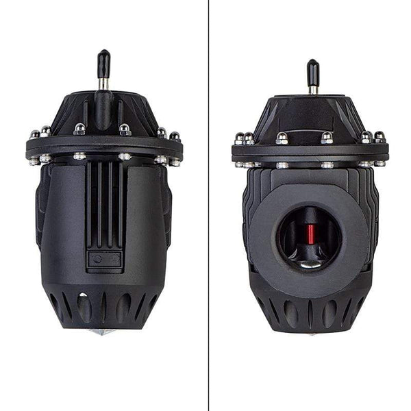 Planet Gates Universal SQV 4 Turbo Blow Off Valve for HKS VI SSQV BOV Aluminum Pull-Type With Adapter Black Silver Original Box