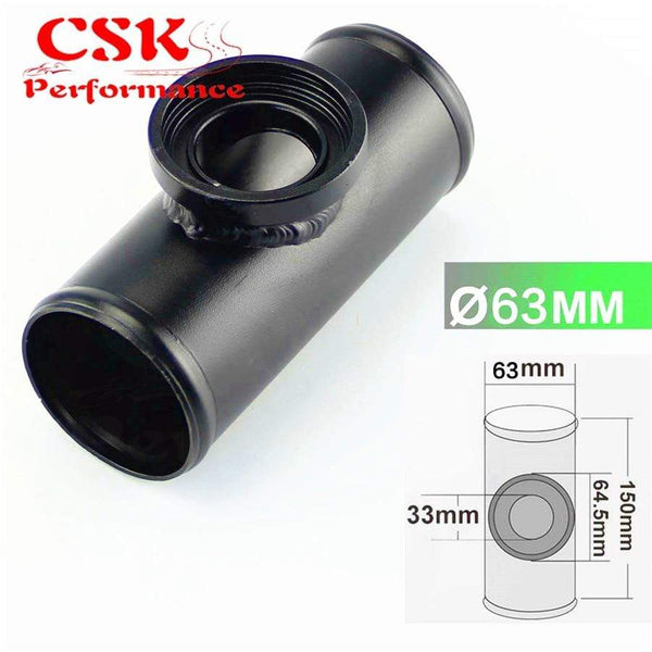 Planet Gates Universal SQV SSQV Turbo Blow Off Valve Bov IV 4 +2.5" / 2.75" /3" Flange Adapter Piping Tube Pipe B