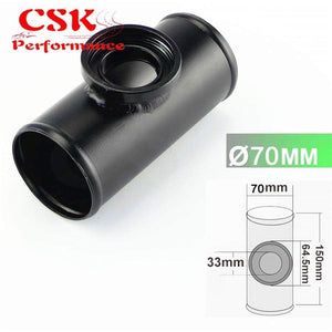 Planet Gates Universal SQV SSQV Turbo Blow Off Valve Bov IV 4 +2.5" / 2.75" /3" Flange Adapter Piping Tube Pipe B