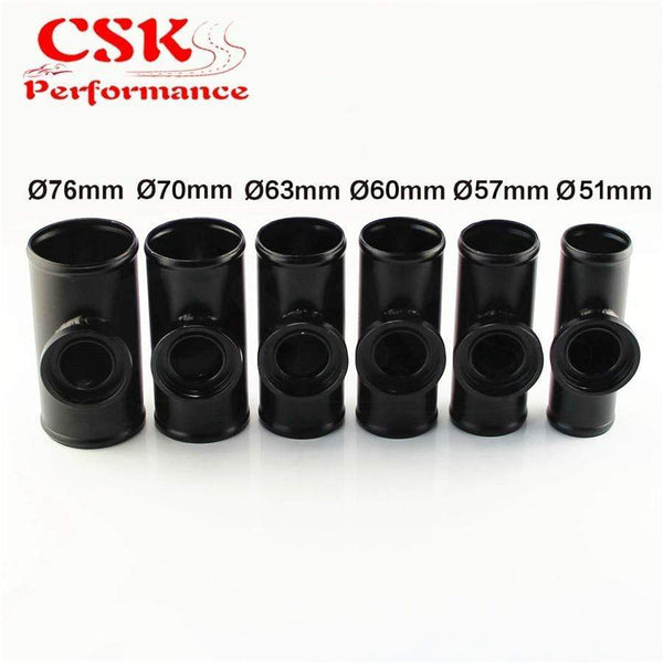 Planet Gates Universal SQV SSQV Turbo Blow Off Valve Bov IV 4 +2.5" / 2.75" /3" Flange Adapter Piping Tube Pipe B