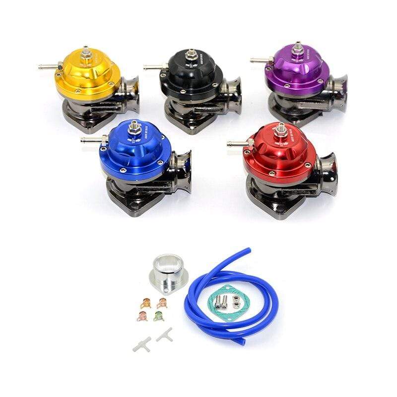 Planet Gates Universal Type-RS Turbo Blow off Valve Adjustable 25psi BOV Blow dump/Blow off adaptor 5 colors