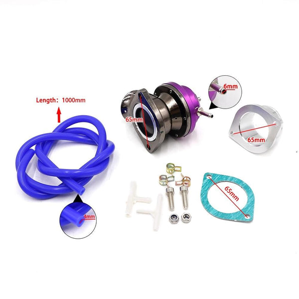 Planet Gates Universal Type-RS Turbo Blow off Valve Adjustable 25psi BOV Blow dump/Blow off adaptor YC100370