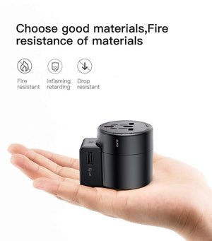 Planet Gates Universal USB Charger For iPhone X Samsung 2.4A Dual USB Travel Wall Charger Adapter EU US UK AU Pug Mobile Phone Charger