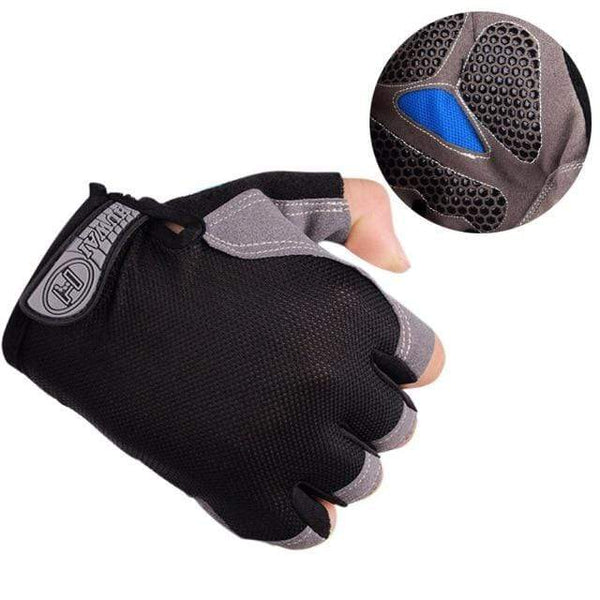 Planet Gates Upgrade Black / M Cycling Gloves Non-Slip Quick Drying Men Women Half Finger Bike Gloves  Breathable Summer Mountain Bike Sports Gloves L XL Code