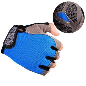 Planet Gates Upgrade Blue / M Cycling Gloves Non-Slip Quick Drying Men Women Half Finger Bike Gloves  Breathable Summer Mountain Bike Sports Gloves L XL Code