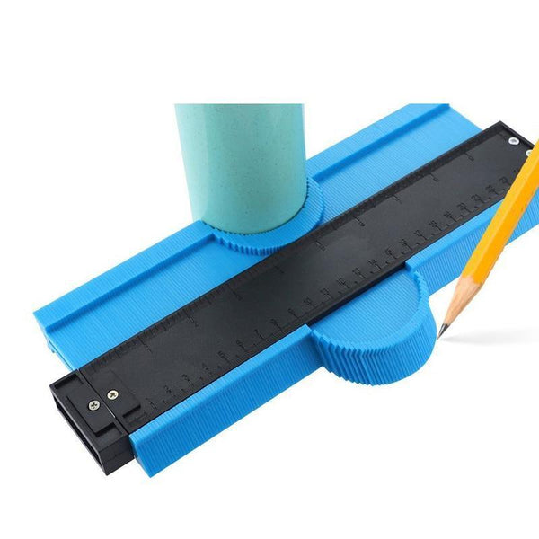 Upgrade Contour Meter Gauge Flooring 10inch duplicator Ruler Form Duplication Tool for Measurement Woodworking Various Shapes