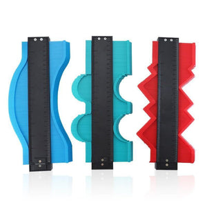 Upgrade Contour Meter Gauge Flooring 10inch duplicator Ruler Form Duplication Tool for Measurement Woodworking Various Shapes