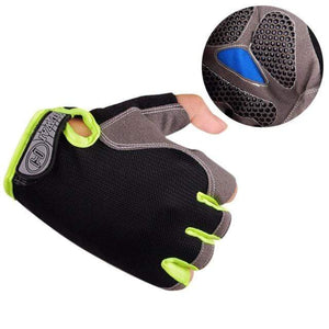 Planet Gates Upgrade Green / XL Cycling Gloves Non-Slip Quick Drying Men Women Half Finger Bike Gloves  Breathable Summer Mountain Bike Sports Gloves L XL Code