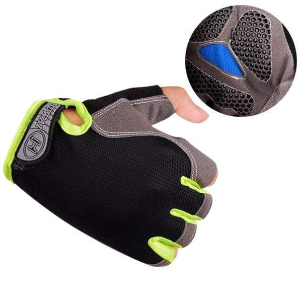 Planet Gates Upgrade Green / XL Cycling Gloves Non-Slip Quick Drying Men Women Half Finger Bike Gloves  Breathable Summer Mountain Bike Sports Gloves L XL Code