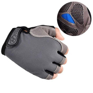Planet Gates Upgrade Grey / M Cycling Gloves Non-Slip Quick Drying Men Women Half Finger Bike Gloves  Breathable Summer Mountain Bike Sports Gloves L XL Code