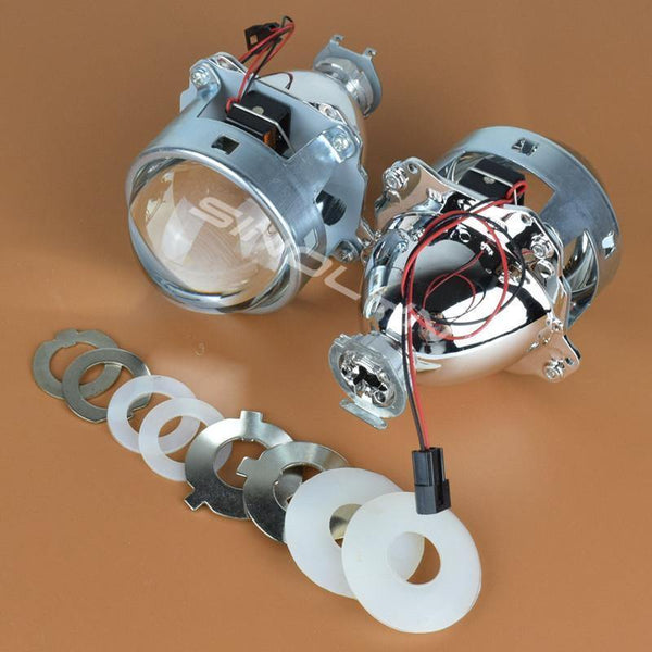 Planet Gates Upgrade Metal 3.0 H1 Super HID Bi xenon Lens Projector lenses Headlight H1 H4 H7 Headlamps Car Styling Automobiles Part