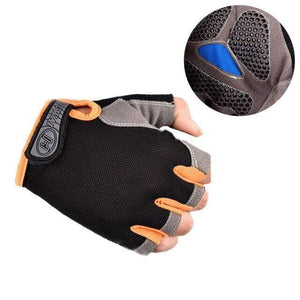 Planet Gates Upgrade Orange / M Cycling Gloves Non-Slip Quick Drying Men Women Half Finger Bike Gloves  Breathable Summer Mountain Bike Sports Gloves L XL Code