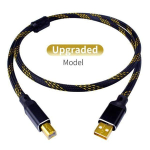 Planet Gates upgraded model / 1m Canare HIFI USB Cable DAC A-B Alpha 4N OFC Digital AB Audio A to B high-end Type A to Type B Hifi Data Cable