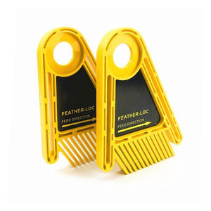 Upgraded Multi-purpose Double Feather Board for Router Table Saws Miter Gauge Slot Durable