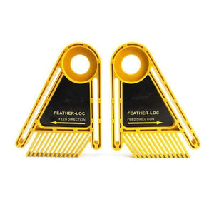 Upgraded Multi-purpose Double Feather Board for Router Table Saws Miter Gauge Slot Durable