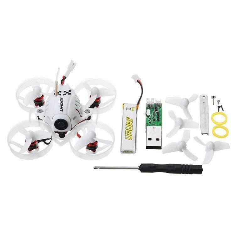 Planet Gates Flysky 3 Battery URUAV UR65 65mm FPV Racing Drone BNF Crazybee F3 Flight Controller OSD 5A Blheli_S ESC 5.8G 25mW VTX RC Quadcopter VS Tiny 6x 7x