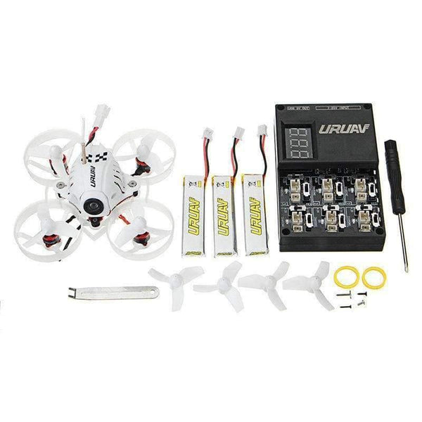 Planet Gates URUAV UR65 65mm FPV Racing Drone BNF Crazybee F3 Flight Controller OSD 5A Blheli_S ESC 5.8G 25mW VTX RC Quadcopter VS Tiny 6x 7x