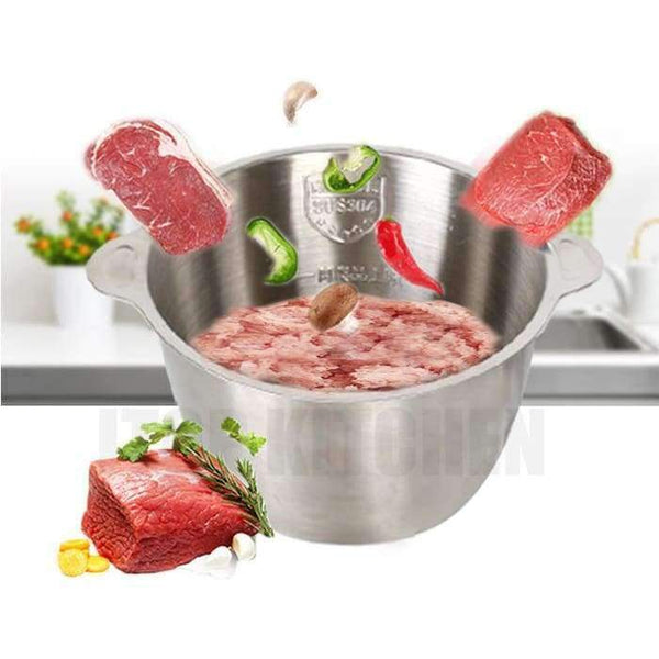 Planet Gates US ITOP New Electric Stainless Steel Meat Grinder Meat Chopper Mincer Kitchen food chopper Cutter Sausage Home Appliances