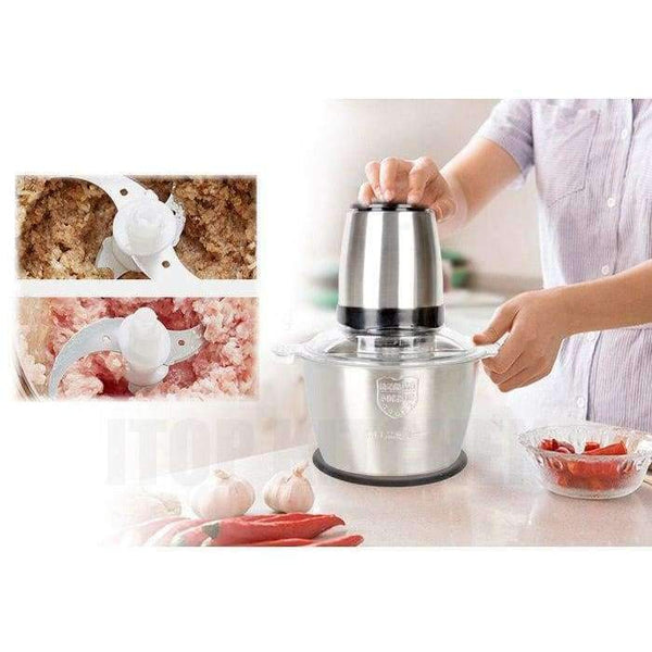Planet Gates US ITOP New Electric Stainless Steel Meat Grinder Meat Chopper Mincer Kitchen food chopper Cutter Sausage Home Appliances