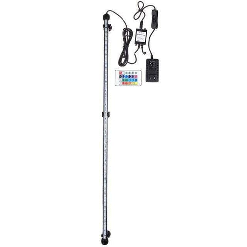 82CM LED Aquarium Fish Tank Light Bar Lamp IP68 Submersible RGB Remote 5050 SMD 110-240V EU/US/UK/AU Plug